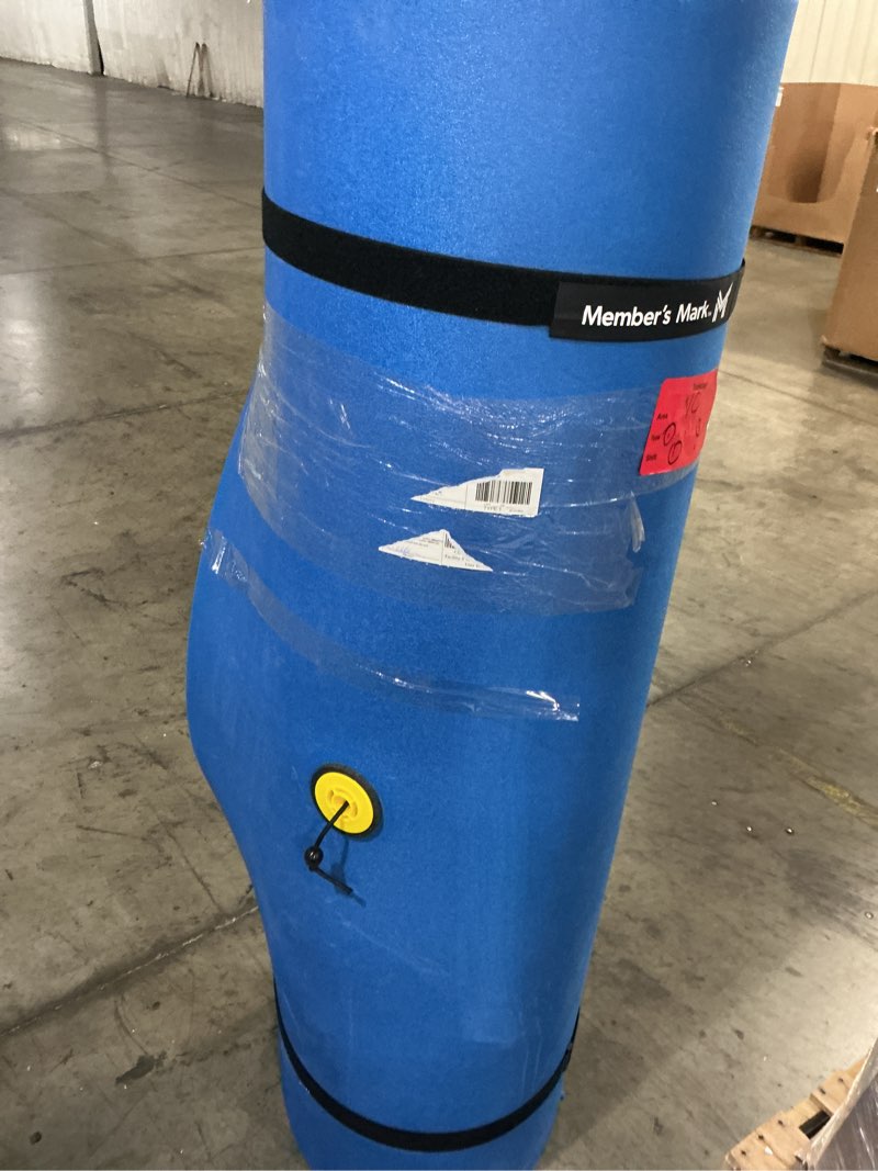 Condition photo showing As Is for member's mark 6' x 15' floating pad, choose color