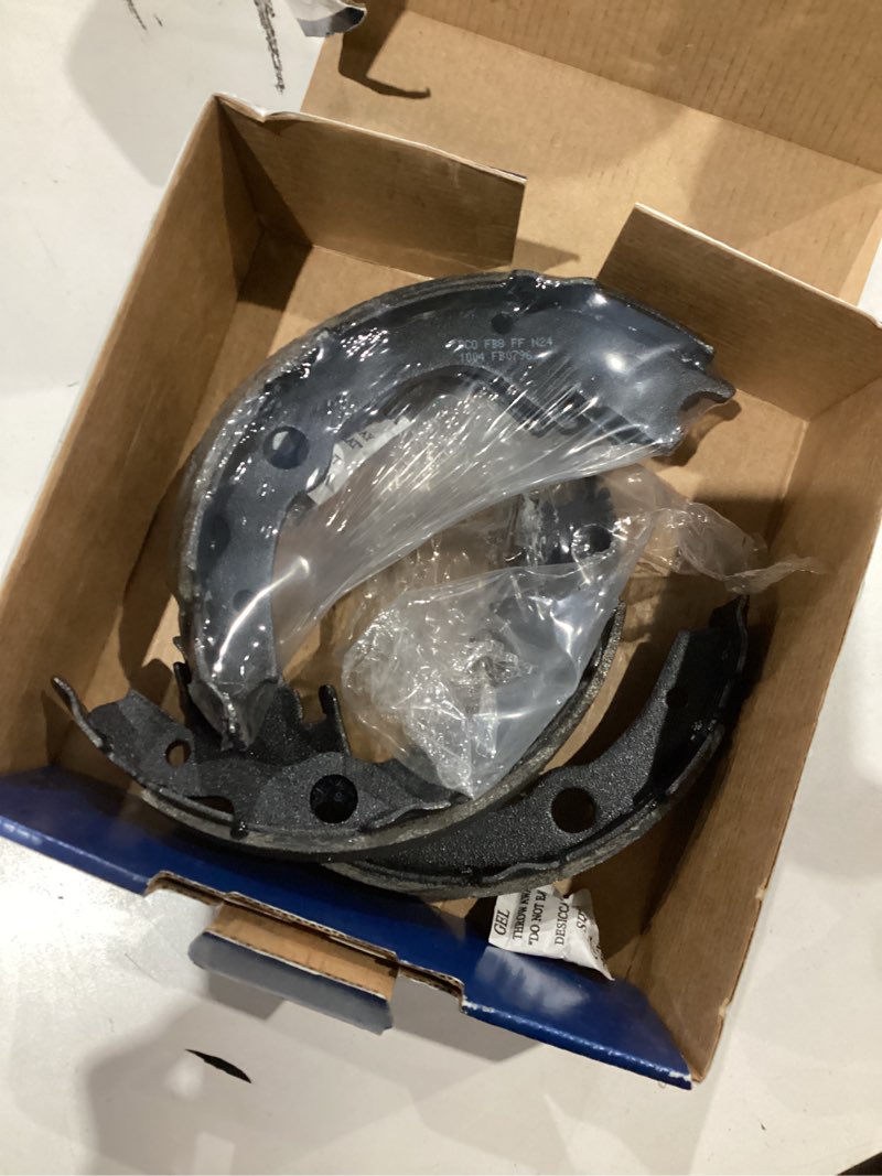 Condition photo showing As Is for Bosch Automotive BS796 Blue Parking Brake Shoe Set - Compatible With Select Pontiac Vibe; Scion tC; Toyota Celica, Corolla, Matrix