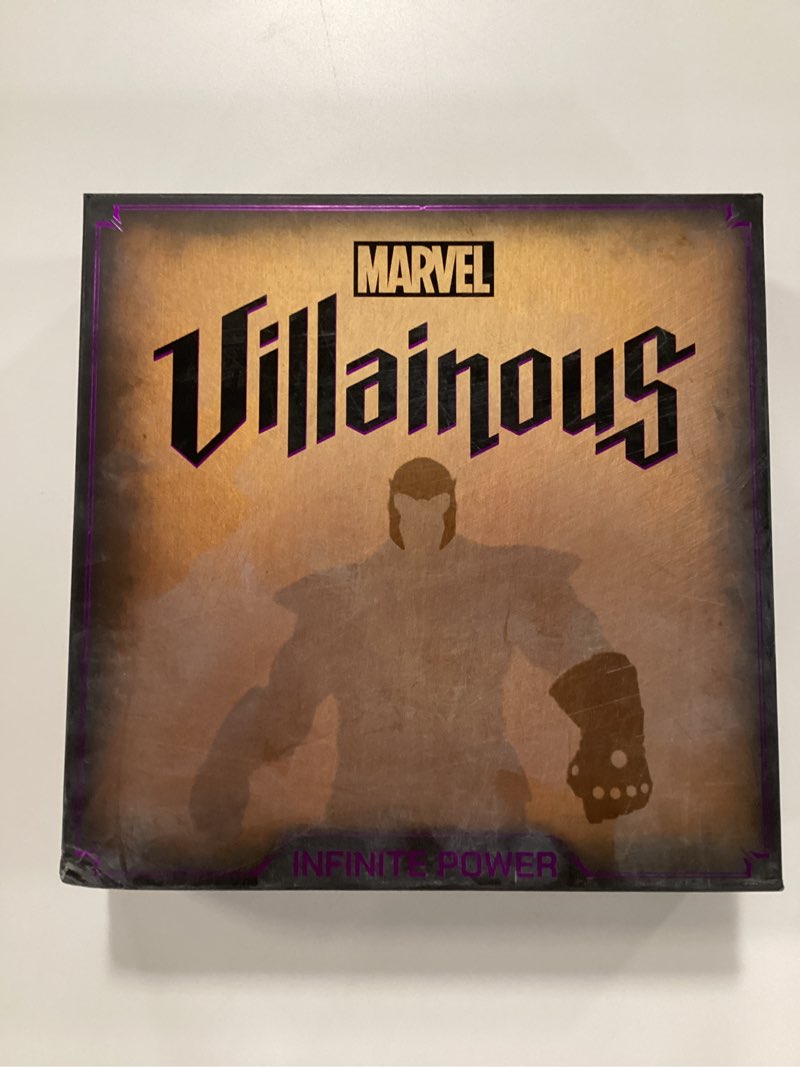 Condition photo showing New/Like New for Ravensburger Marvel Villainous: Infinite Power Strategy Board Game - Engaging Brain Teaser for Ages 12 & Up | Unique Marvel Characters | Adjustable Difficulty | Great for Marvel Fans