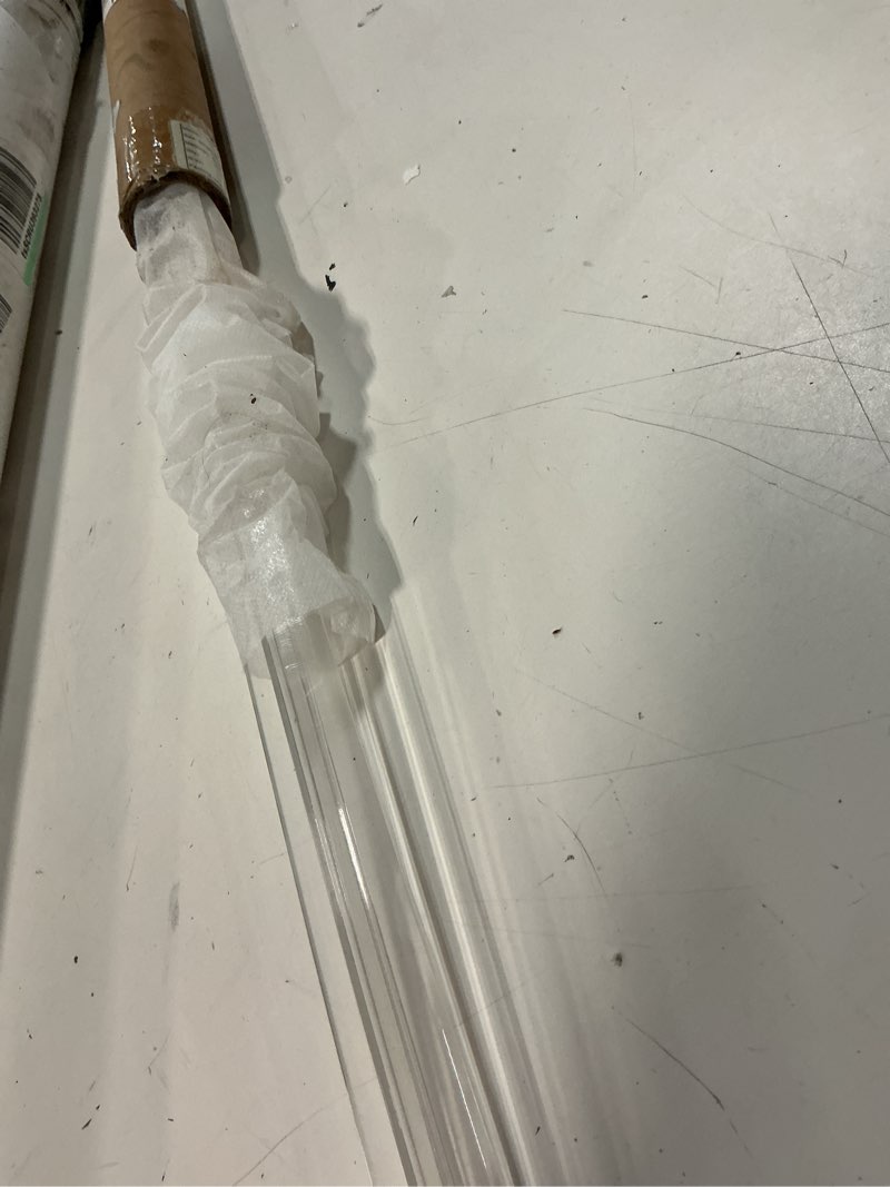 Condition photo showing Good Condition for 36" shower door bottom seal strip for 3/8" (10mm) glass – ultra clear polycarbonate shower door sweep, single pack bottom seal for 3/8" glass-single pack