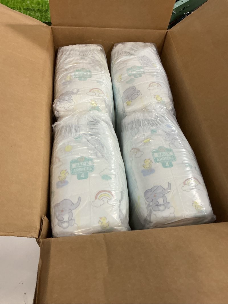 Condition photo showing New/Like New for Pampers Diapers - Swaddlers 360° - Size 4, 132 Count, up to 100% Leakproof Comfy Dry Fit, Designed for Easy Changes, Pull On Baby Diaper (Packaging May Vary) Size 4 132