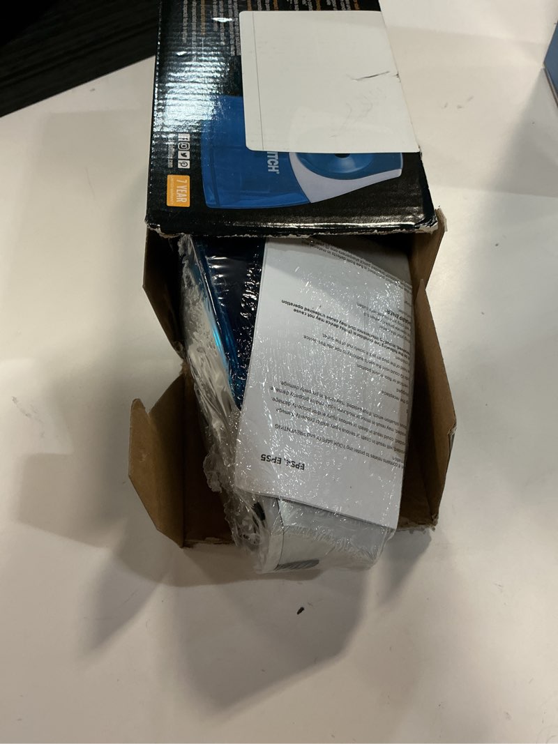 Condition photo showing New/Like New for Bostitch Office Electric Pencil Sharpener, Heavy Duty Powerful Stall-Free Motor, High Capacity Shavings Tray, for Office or Classroom, Blue