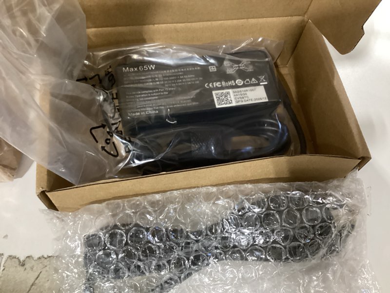 Condition photo showing Good Condition for 65w usb c laptop charger compatible with lenovo thinkpad/yoga/chromebook, adlx65ydc2a usb type c laptop charger