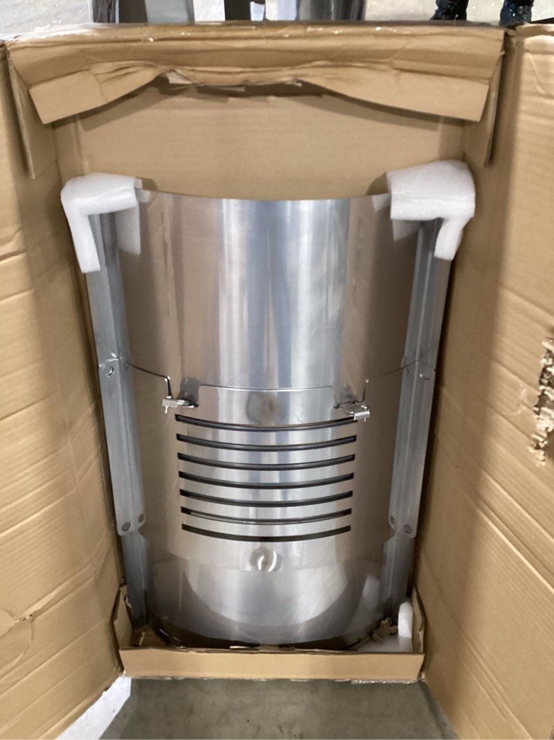 Condition photo showing As Is for hiorucet flame broiler parts for pit boss 340 & 440 series pellet grills, boss pb340, pb340tgw1, pb440, pb440d, tailgater pb440tg1, ranch hand pb440tgr1, flame broiler slide cover bottom for pit boss