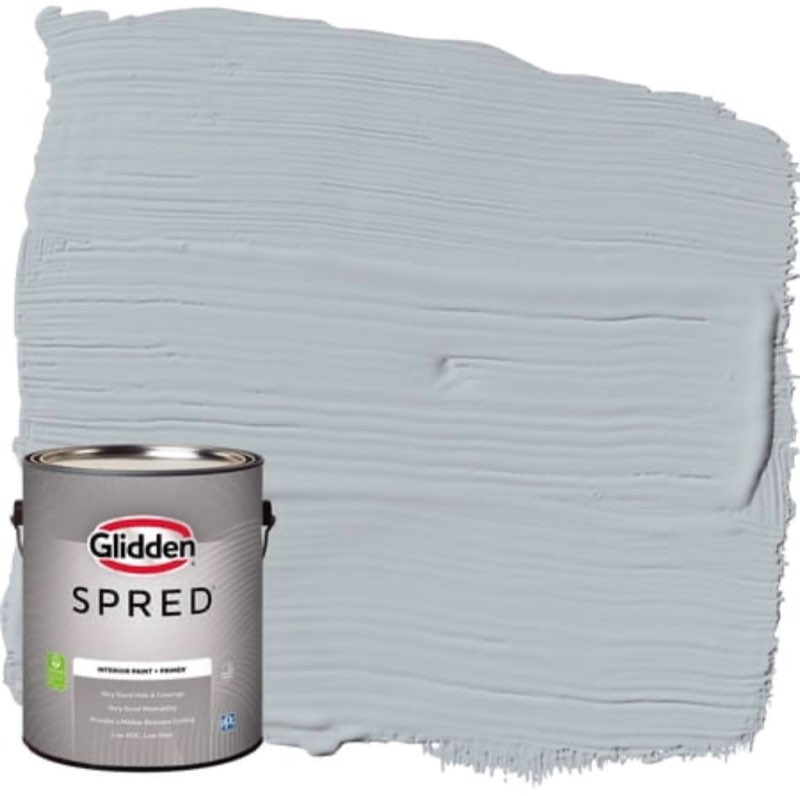 Glidden Spred Grab-N-Go Interior Wall Paint Gray Frost / Grey  Flat  1 Gallon