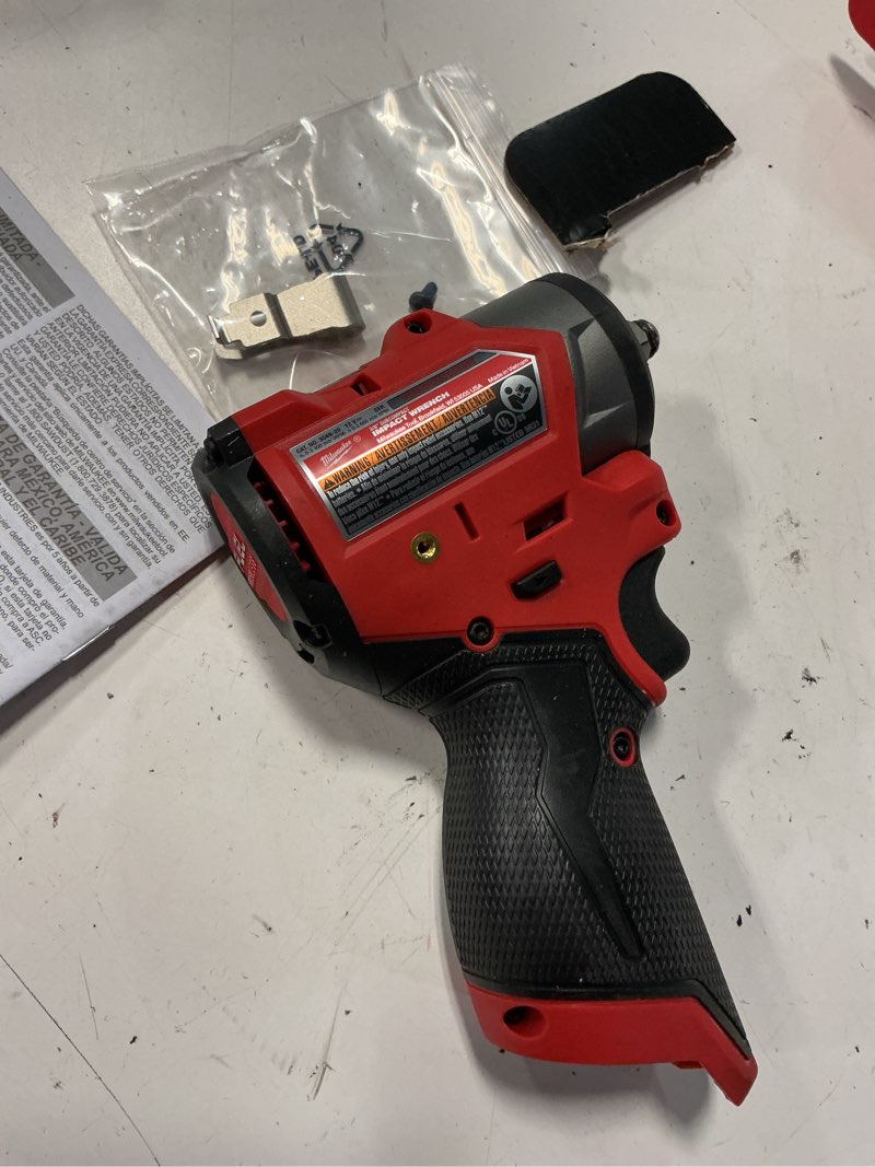 Condition photo showing Good Condition for milwaukee m12 fuel 3/8 in. cordless brushless subcompact impact wrench