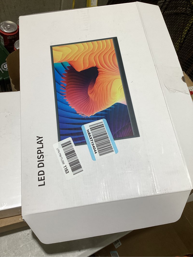 Condition photo showing New/Like New for thinlerian 17.3 inch portable monitor 1600x900 hd resolution with usb-c hdmi dual speakers, external display second screen for laptop pc phone, travel, office 17.3 inch 1600×900