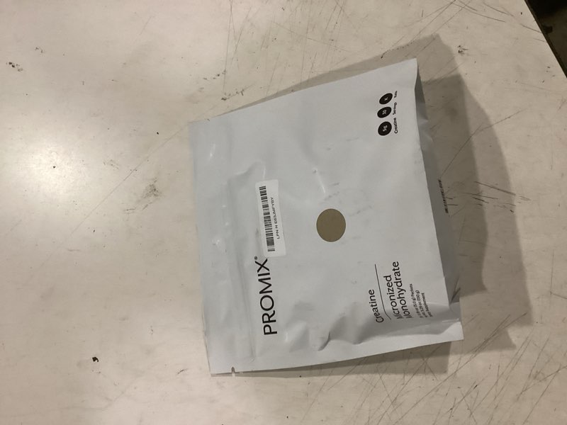 Condition photo showing Good Condition for promix nutrition creatine monohydrate travel packs, 5g of micronized clean creatine for men and women, supports muscle growth & recovery, vegan - 30 servings 0.18 ounce (pack of 30)