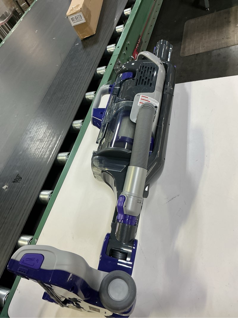 Condition photo showing As Is for BLACK+DECKER HCUA525JP Cordless 2-in-1 Stick Vacuum, Powerseries Pro 20V Pet Vacuum, Purple