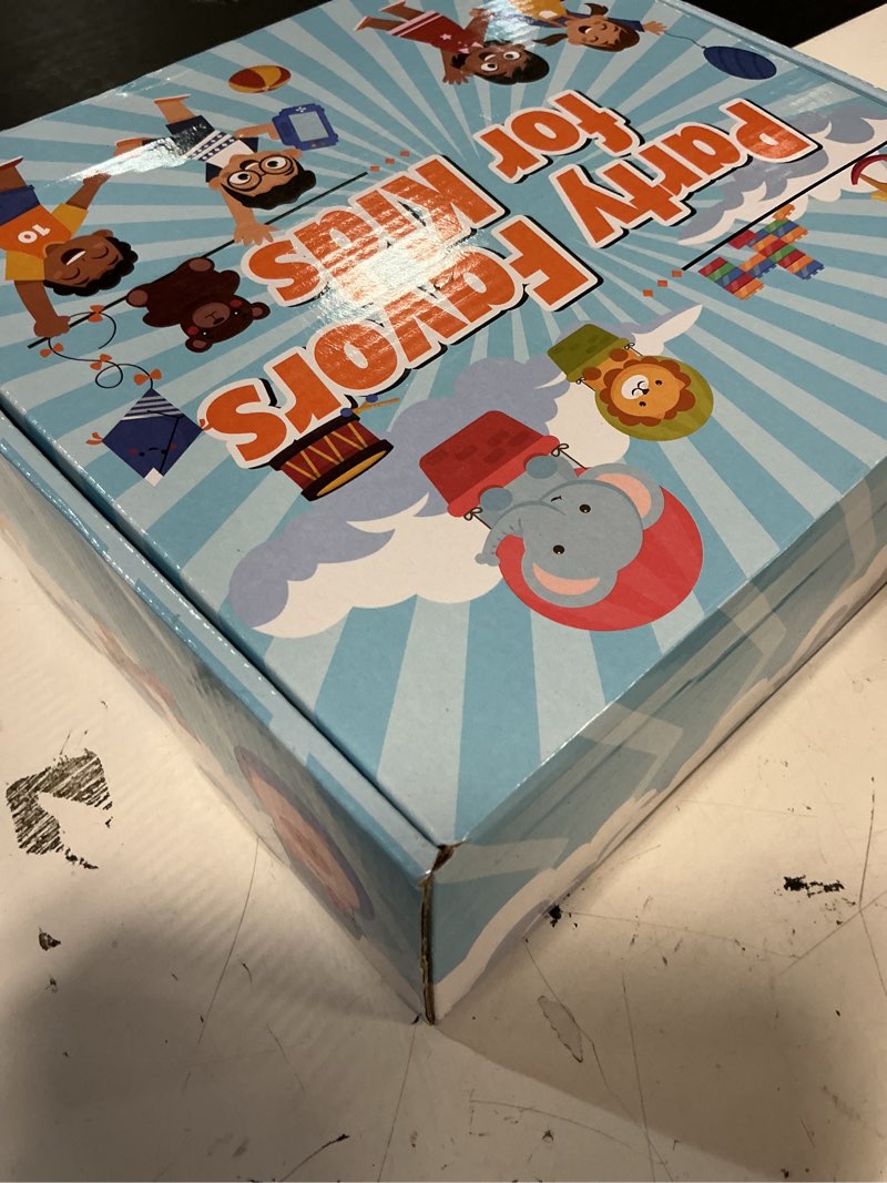Condition photo showing New/Like New for kiss monkey party favors for kids 8-12 4-8, 640 pcs fidget toys bulk, prize treasure box toys for classroom, goodie bags stuffers for kids, birthday gifts, carnival prize, pinata stuffers