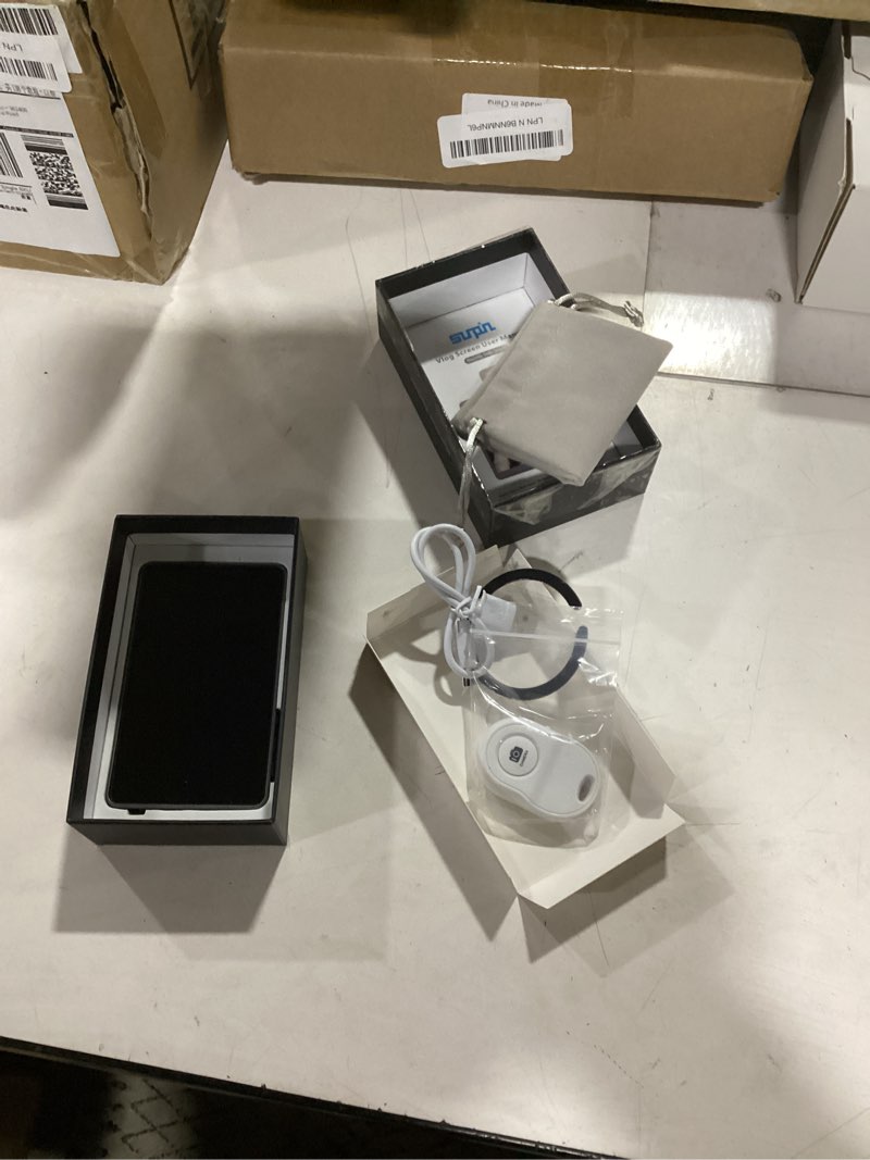 Condition photo showing Good Condition for sunpin vlog selfie monitor screen, wireless 4k/1080p back camera monitor for iphone & android, built-in speaker for youtube tiktok live streaming (gray)