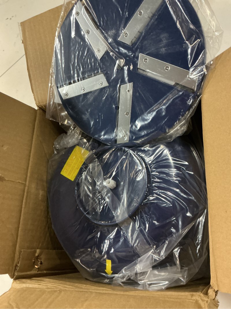 Condition photo showing New/Like New for Automatic Grape Peeler Machine, Electric Garlic & Cherry Tomato Peeler Skin Remover Tool for Small Fruits, Effortless Peeling for Home Kitchen (Blue-1PC)