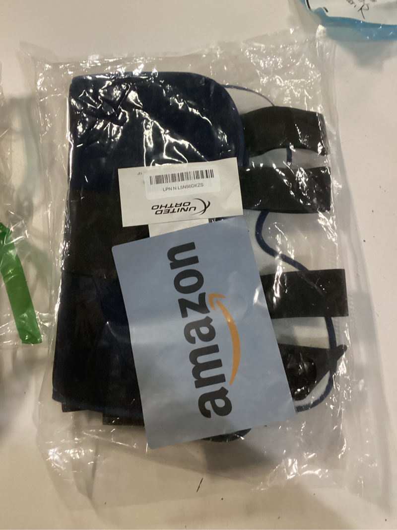 Condition photo showing New/Like New for United Ortho 61012 3-Panel Knee Immobilizer, 12" Size,Navy Navy 12" Immobilizer