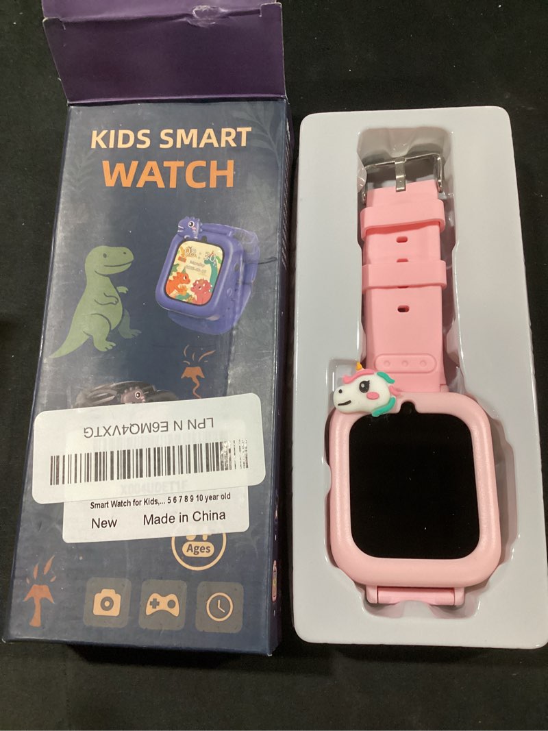 Condition photo showing Good Condition for smart watch for kids girls 3-12 years old | digital watch, preschool toddler girl toys, birthday gift, ages 3-12 years old pink