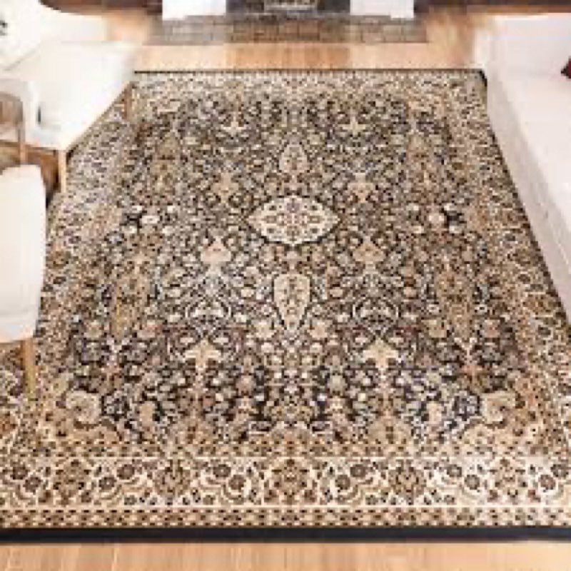 gertmenian indoor traditional area rug - 5x7 standard, thick pile, durable, & non-shedding, ideal fo