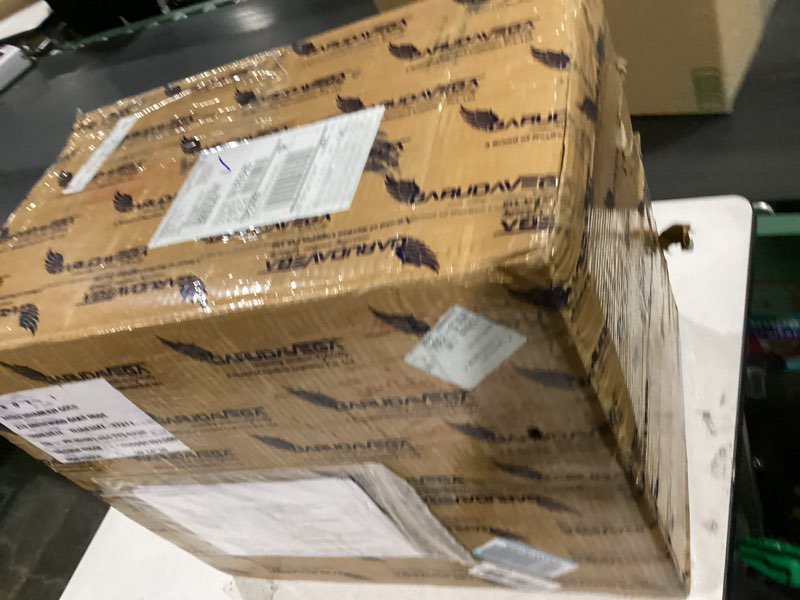 Condition photo showing New/Like New for Putros Heavy Duty Backdrop Stand 8ft x 8ft Gold Pipe and Drape Kit Adjustable Metal Backdrop Sand for Wedding Photobooth Exhibition Decoration 8 FT x 8 FT Gold