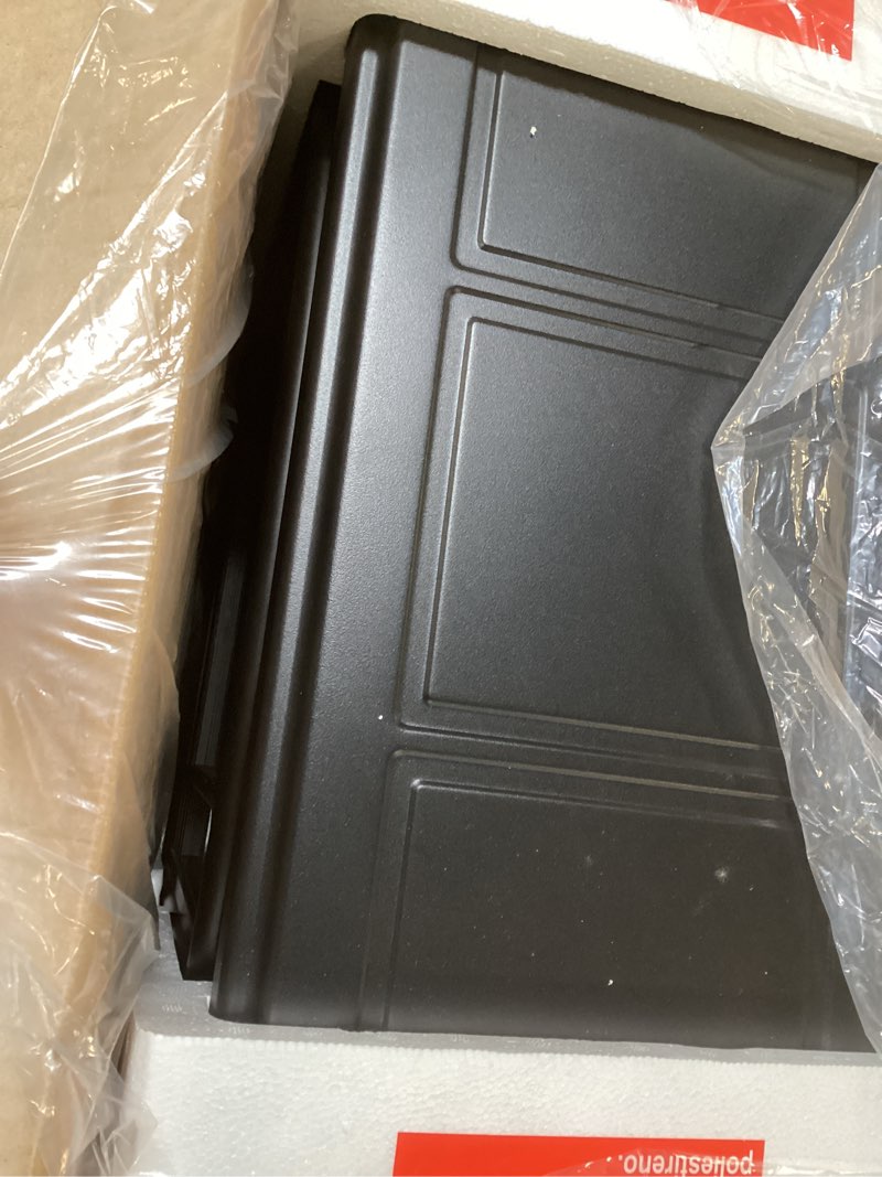 Condition photo showing As Is for duraflame Infrared Quartz Electiric Stove Heater - DFI-591-01 - Black