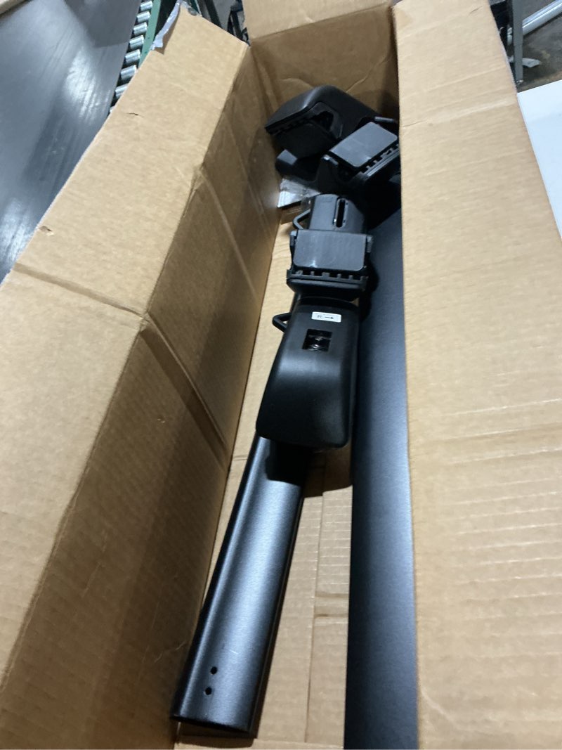 Condition photo showing As Is for Roof Rack Cross Bars 220lbs Compatible with Nissan Rogue 2014-2020 (with Raised Side Rails), Heavy Duty Aluminum Lockable Roof Rails Crossbars Black Rooftop Cargo Carrier Luggage