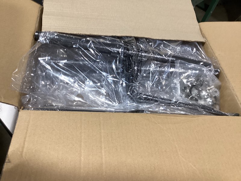 Condition photo showing Good Condition for String Light Poles, 4 Pack 10ft Outdoor String Light Poles for Outside and Deck - Ideal for Patio, Garden, Yard, Front Porch Decorations, Frosted Silver