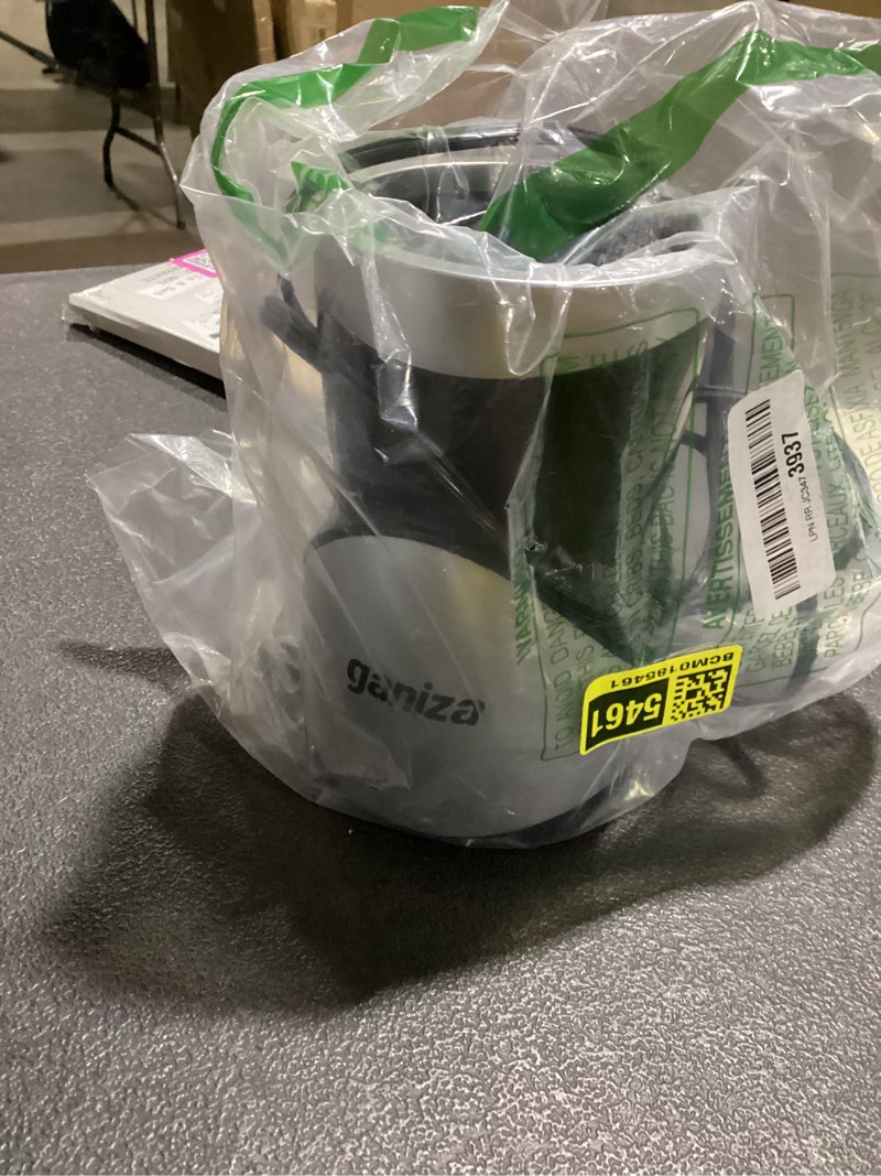 Condition photo showing As Is for base only.. ganiza blender for smoothies, 14 pcs smoothie blender for kitchen, max 1300w portable blenders for shakes ice crushing grinding & more with 2 x 37 oz, 23 oz cups, perfect for home & on - the - go black