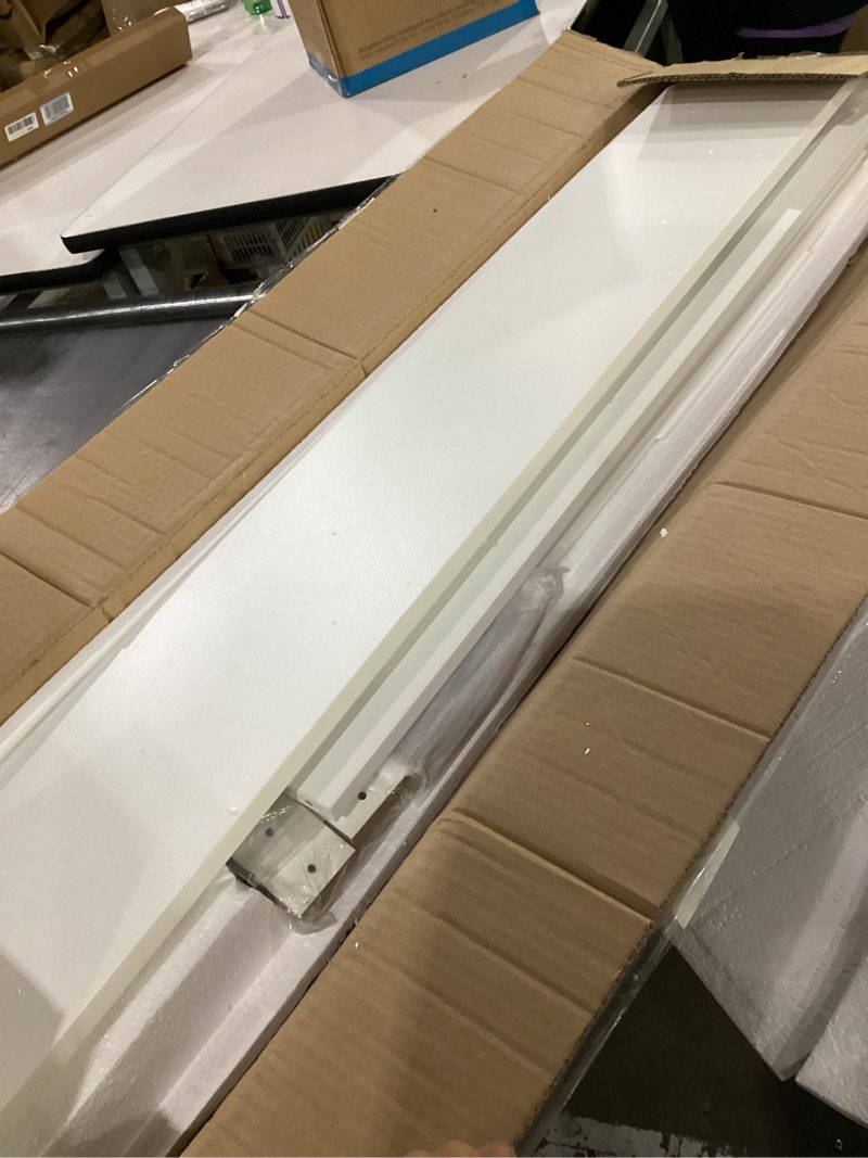 Condition photo showing Good Condition for radiator cover cabinet - 44"x36"x 7.5" solid wood heater enclosure shelf with top, for home decor and safe (white)