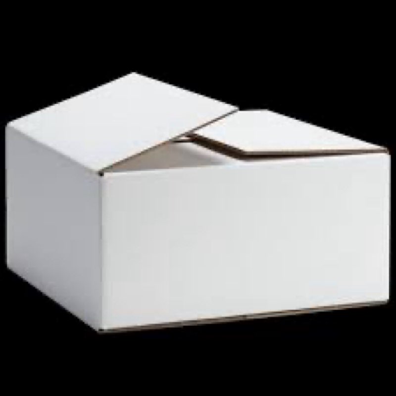 Small sqaure cardboard boxes