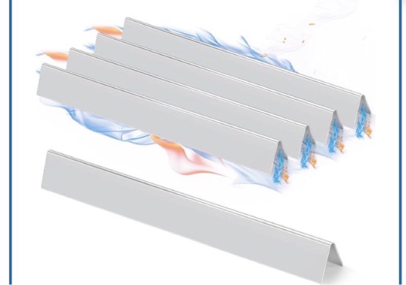 gassaf 22.5 inch flavorizer bars for weber 7536, grill parts for spirit 300 e310 e320 s310 s320, spirit 700, weber 900, genesis silver b c, genesis gold b c, grill flavor bars for 7537 65903 (5-pack)