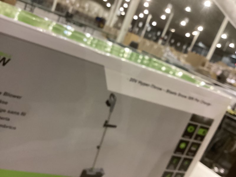 Cordless snow blower