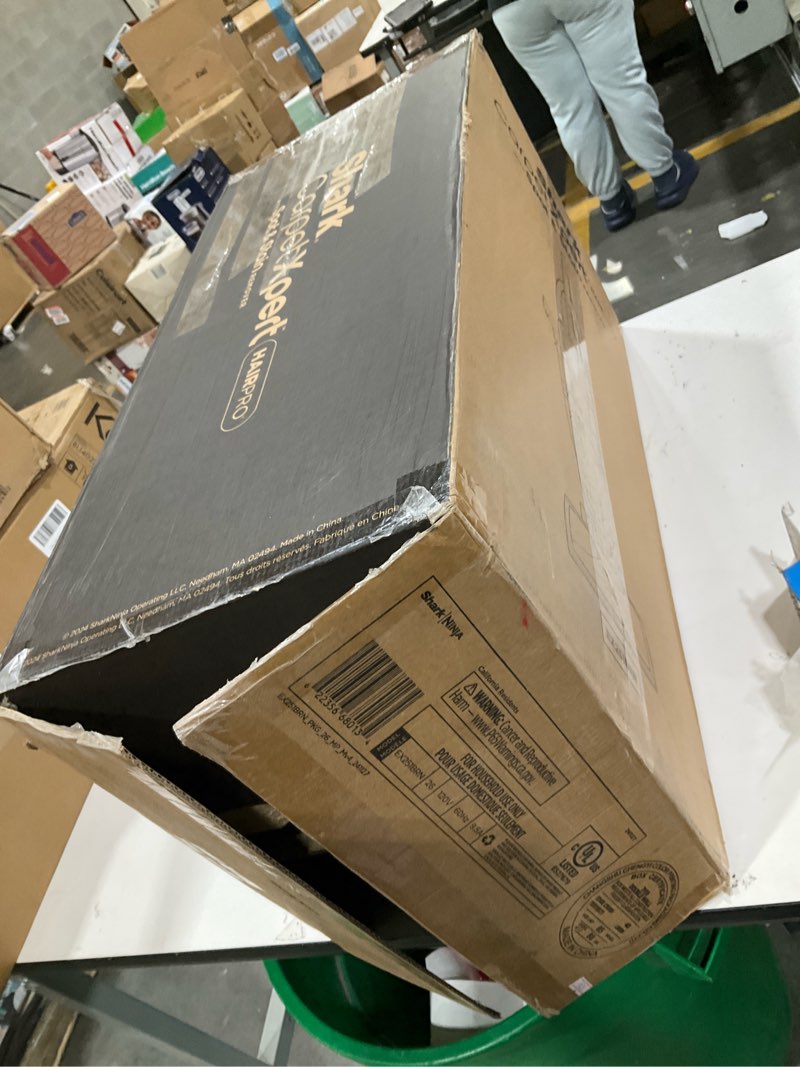 Condition photo showing As Is for Shark CarpetXpert HairPro Upright Carpet, Area Rug & Upholstery Cleaner with Spot & Stain Remover, Perfect for Pets, Carpet Shampooer, 2 Cleaning Tools, Pet Cleaning Solution, Cobalt, EX251BRN CarpetXpert HairPro+Spot & Stain