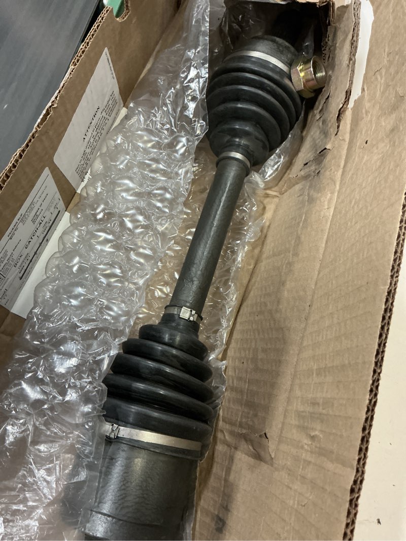 Condition photo showing As Is for Front Left CV Axle Assembly for Chevrolet Malibu 2019 2020 2021 22 2023 FWD 1.5L