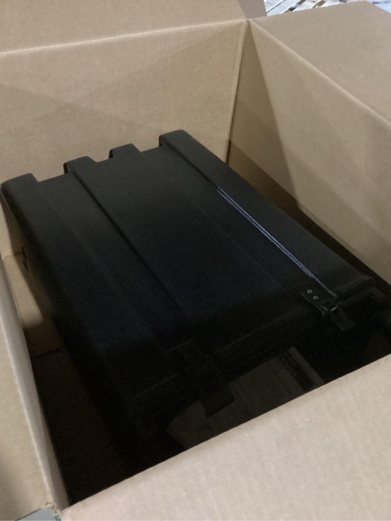 Condition photo showing Good Condition for carlisle foodservice products cateraide insulated beverage dispenser with handles for catering, events, kitchens, and restaurants, plastic, 5 gallons, black 5 gallons black