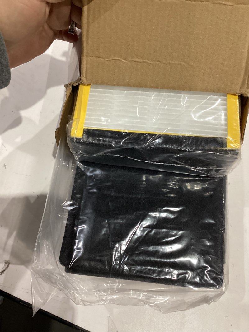 xbgg flt5000 filter-c true hepa replacement filter for ac5000 ac5000e air purifier compatible with g