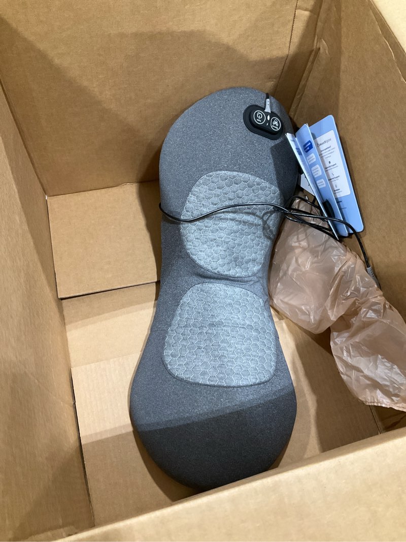 Condition photo showing As Is for SmoothSpine Triple Fusion Back Massager - The Official Smooth Spine Massager with Heat - Design to Support Lower Back Comfort, Relaxation Device for Home Use (Triple Fusion Back Massager)