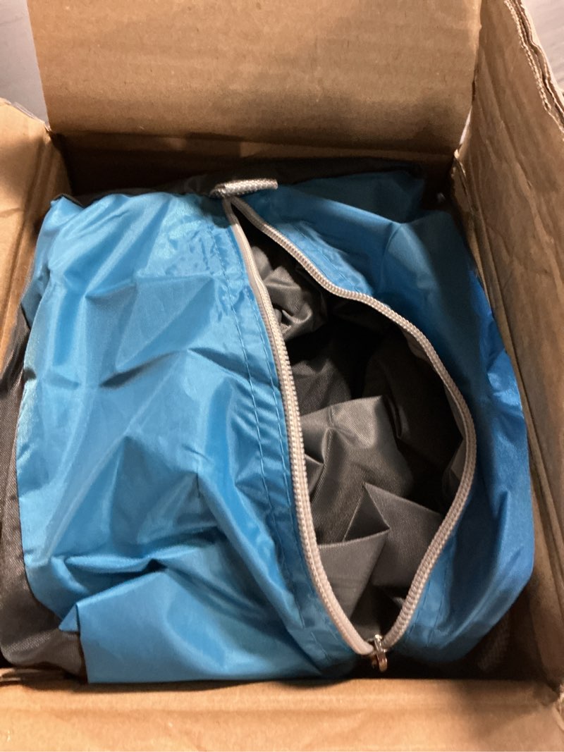 Condition photo showing Good Condition for gorich beach tent sun shelter for 3/4/6/8/10 person with upf 50? uv protection, lightweight & easy setup beach shade canopy, portable beach shade tent beach cabana blue 8 person