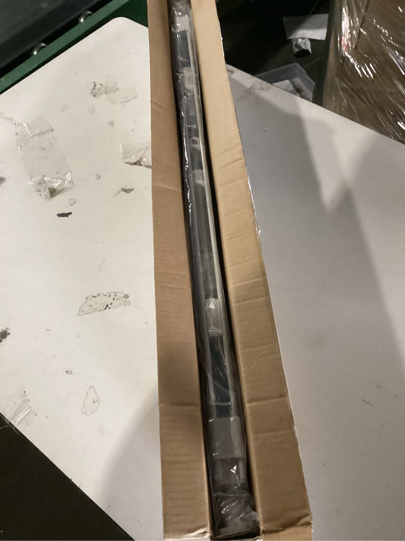Condition photo showing New/Like New for lazblinds no tools no drill cordless cellular shades, top down bottom up (tdbu) honeycomb shades for home, blackout light blocking thermal insulation blinds for windows, 34" w x 48" h, white blackout - white 34" w x 48" h