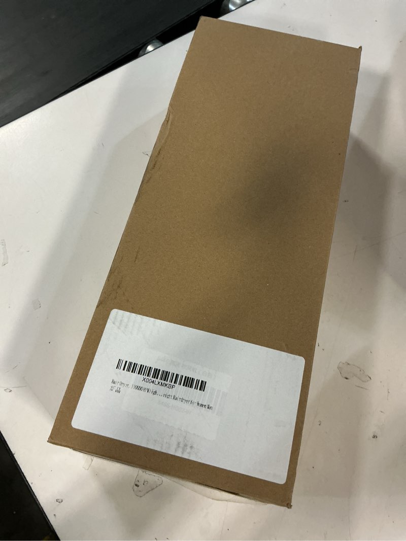 Condition photo showing New/Like New for diffuser hair dryers for women men, kikvool 110000 rpm fast ionic blow dryer for thick hair, protable travel hair diffuser dryer, brushless motor, 3 temps/2 speeds lightweight hairdryer, white