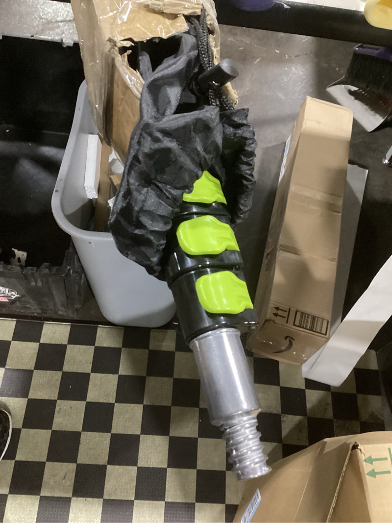 Condition photo showing Good Condition for 4.7-17 Foot Telescopic Extension Pole with Utility Hook, Telescoping Pole with Hook for String Lights,Christmas Lights,Birdfeeders, Sturdy | Lightweight Telescoping Extension Pole 17 Ft Pole With Hook