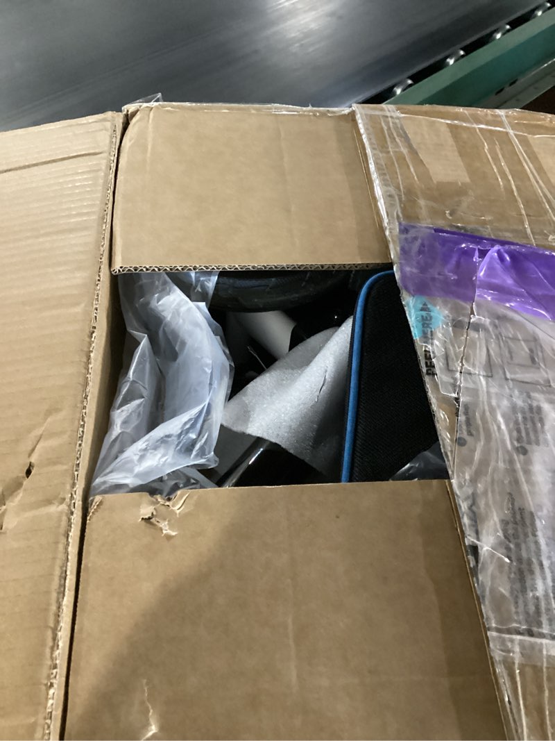 Condition photo showing New/Like New for knee scooter?knee scooter for adults for foot surgery?knee walker for foot injuries compact crutch alternative with dual braking system (blue)
