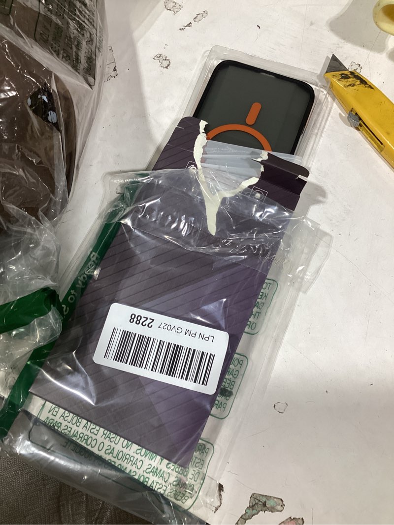 Condition photo showing Good Condition for magnetic 3 in 1 for iphone 16 pro max case, [omni-directional protection] with 1x screen protector + 1x camera cover, [seamless work with magsafe] protective silm case for iphone 16 pro max orange iphone 16 pro max 6.9" orange