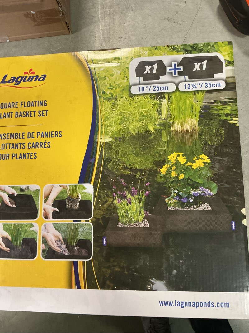 Condition photo showing New/Like New for Laguna Square Floating Pond Basket Kit, 0.56 Kg
