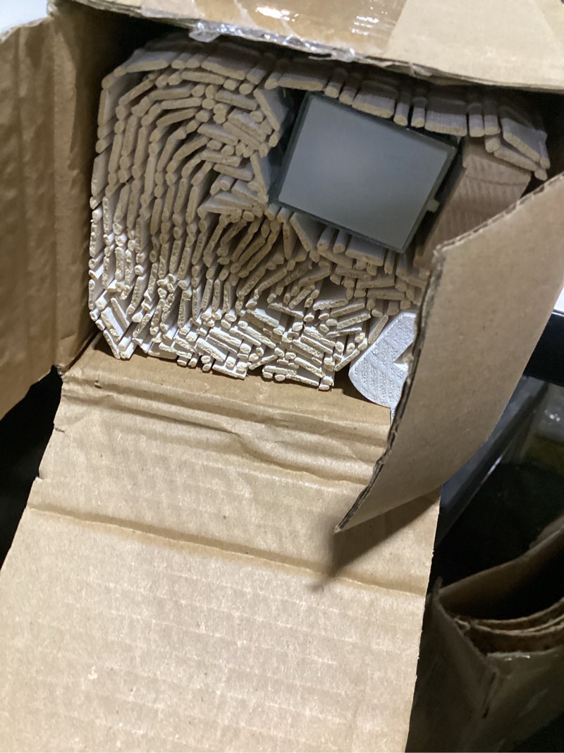 Condition photo showing New/Like New for lazblinds no tools no drill cordless bamboo roman shades, light filtering window treatment, roll up bamboo blinds for windows 33.5'' w x 64'' h, whitewash t light filtering-whitewash t 33.5" w × 64" h