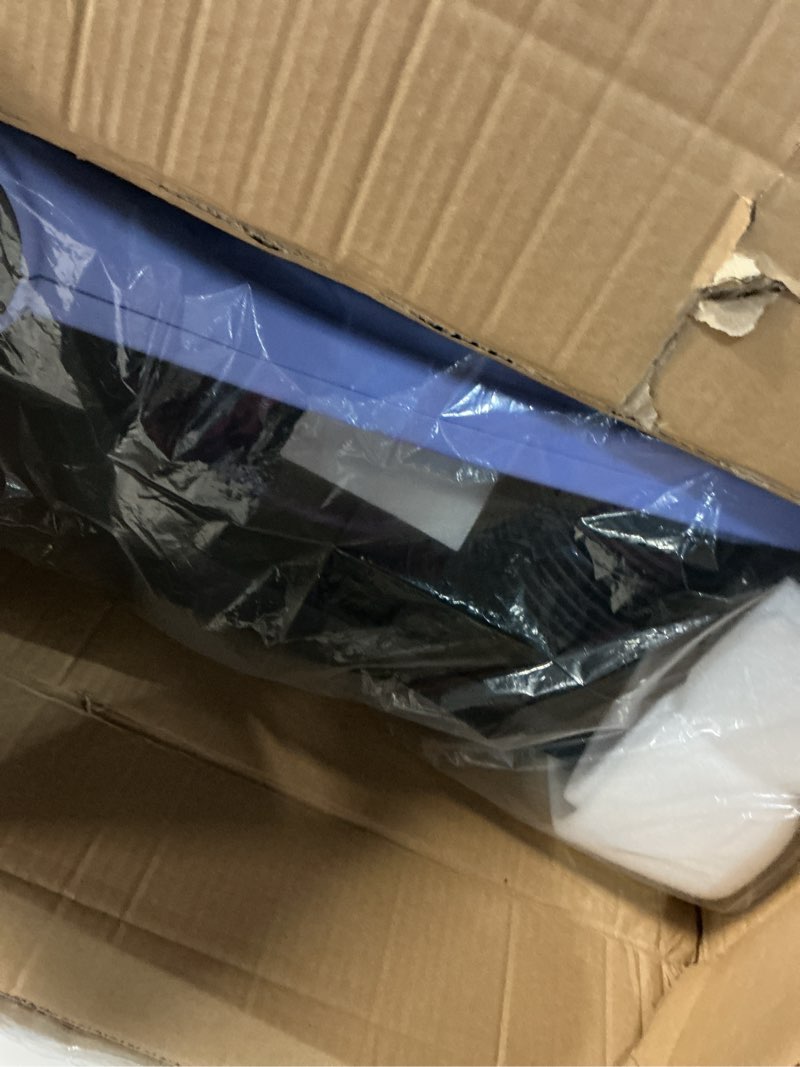 Condition photo showing Good Condition for air compression resistance stepper – adjustable mini stair climber for home cardio workout, portable stepper machine with lcd display, non-slip pedals & resistance bands (blue and black)