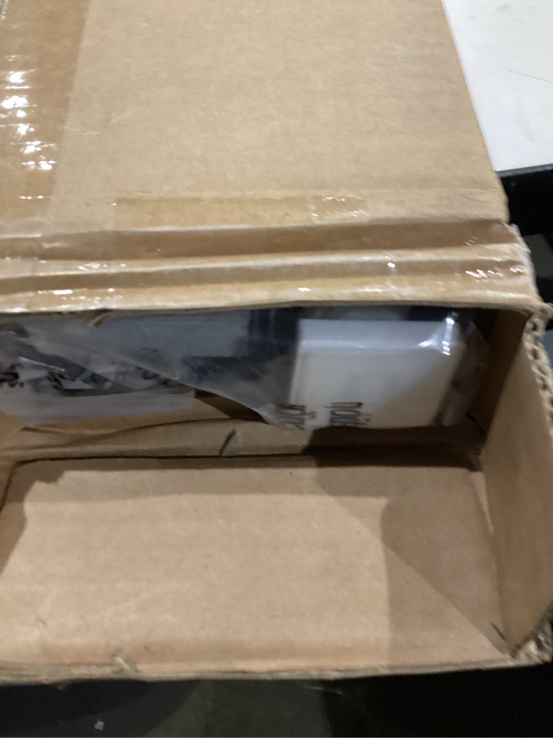 Condition photo showing As Is for LazBlinds No Tools No Drill 1" Vinyl Mini Blinds, Cordless Blinds for Windows, Light Filtering Horizontal Window Blinds & Shades, 26 1/2" W x 64" H, White Cordless-white 26 1/2" W x 64" H