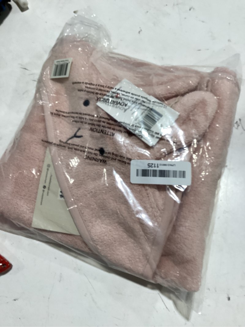 Condition photo showing Good Condition for hooded baby towel – 100% organic cotton baby bath towels – baby girl newborn essentials - super-soft and absorbent. (rabbit - blush) rabbit blush