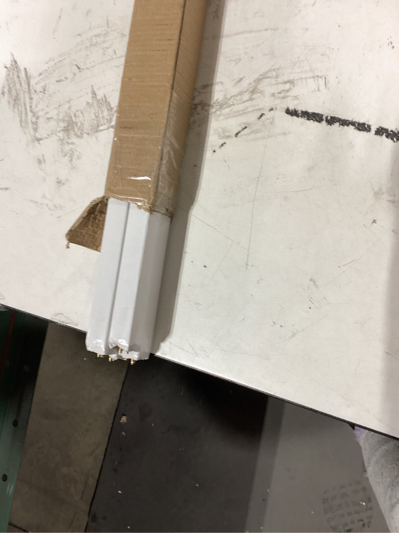 Condition photo showing Good Condition for Similar product JESLED 4FT LED T8 Type A+B Tube Lights, 24W(65W Equivalent), 3200LM, 6000K, Single or Double End Powered, Plug and Play or Ballast Bypass, 4 Foot T10 T12 Fluorescent Bulbs Replacement, Clear(4-Pack) 4 Pack 6000k (Bright White)