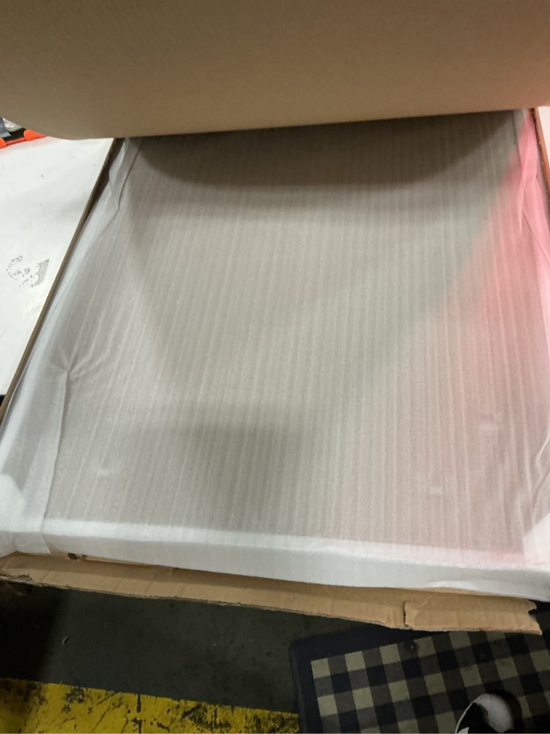Condition photo showing New/Like New for kinlink a1 picture frame white, solid wood frame with acrylic plexiglass for pictures a2 with mat or a1 without mat, wall display poster frame 2 pack white 23.4 x 33.1 in