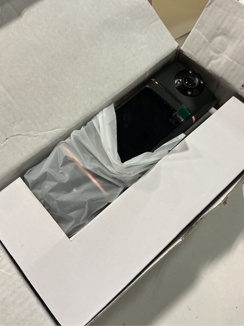 Condition photo showing As Is for 4 Channel 360° Dash Cam Front Rear Inside & Left Right,Includes 64GB SD Card