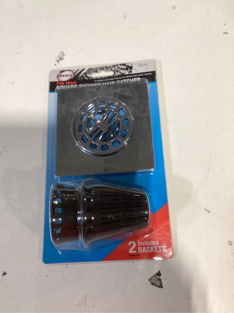 danco square shower hair catcher'