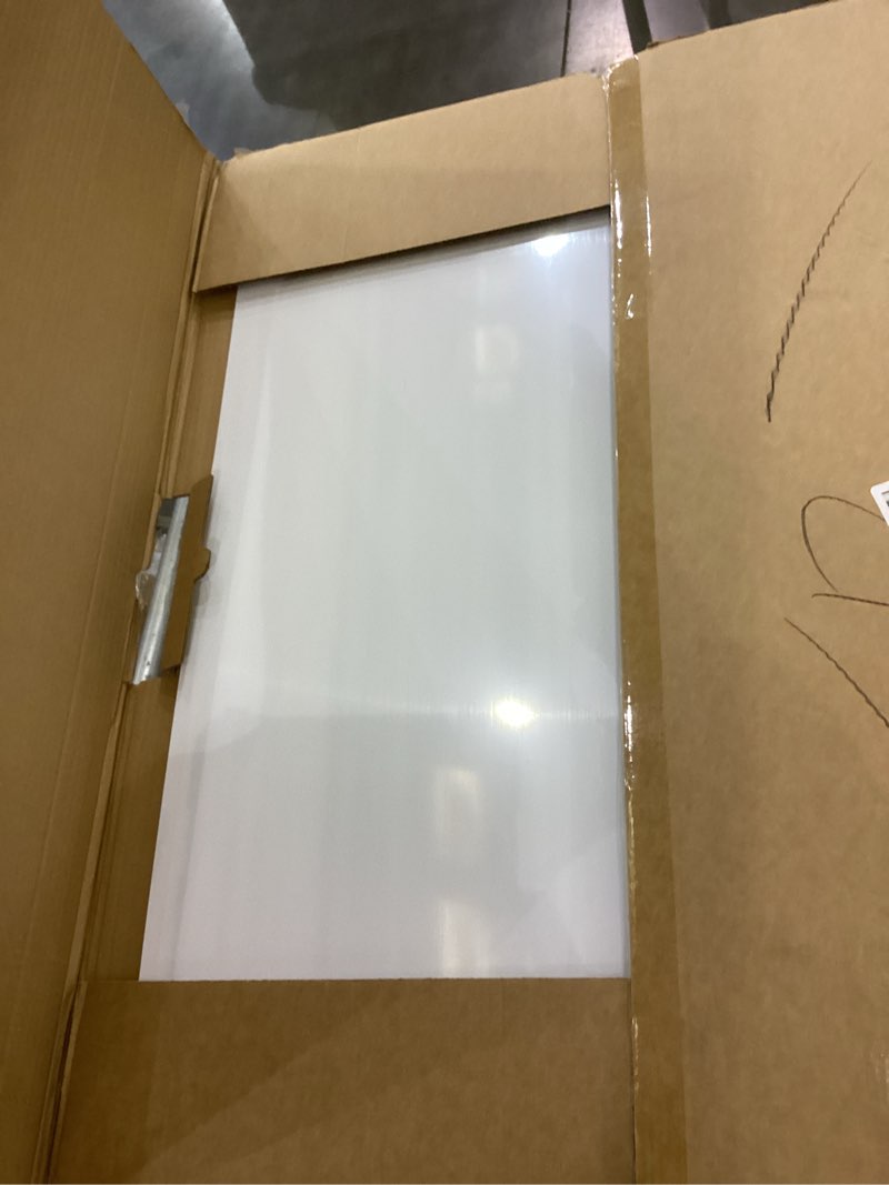 Condition photo showing New/Like New for 24" x 30" Reversible Metal Backsplash Matching screws | Compatible with Broan-NuTone SP3004 - Ultra Flat and Flushed Metal Panel Splatter Guard for Stovetop Easy Installation 30" x 24" (1 PACK)