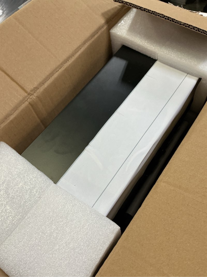 Condition photo showing Good Condition for TREELOG Mailbox for House - Easy to Install Wall Mount, Walnut & Galvanized Steel Rust-Proof Metal Post Box, Wall Mount Mail Box for Outside, 16.1" x 6.4" x 5.5" Small